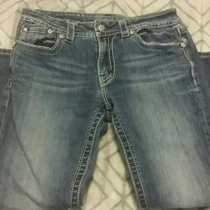 Miss me boyfriend capris size 27